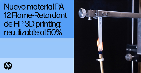 Material retardante de llama HP PA 12 FR